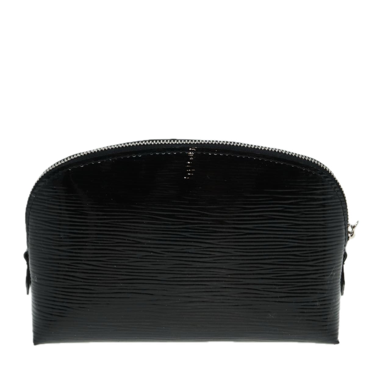 LOUIS VUITTON Epi Pochette Cosmetic PM Cosmetic Pouch Black M41348 LV Auth 84088
