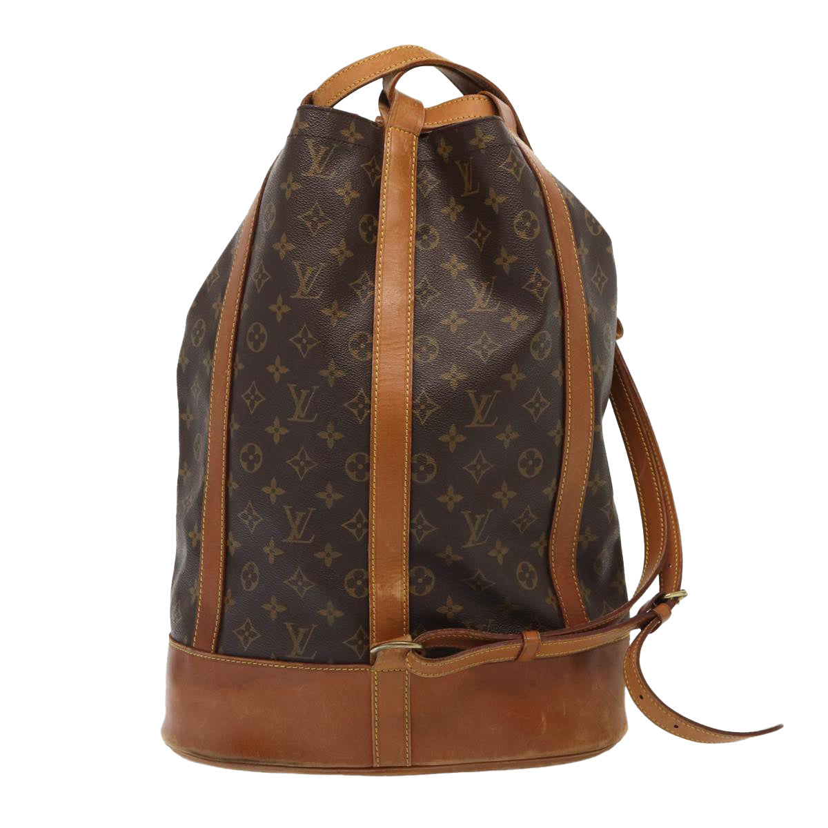 LOUIS VUITTON Monogram Randonnee GM Shoulder Bag M42244 LV Auth 84171