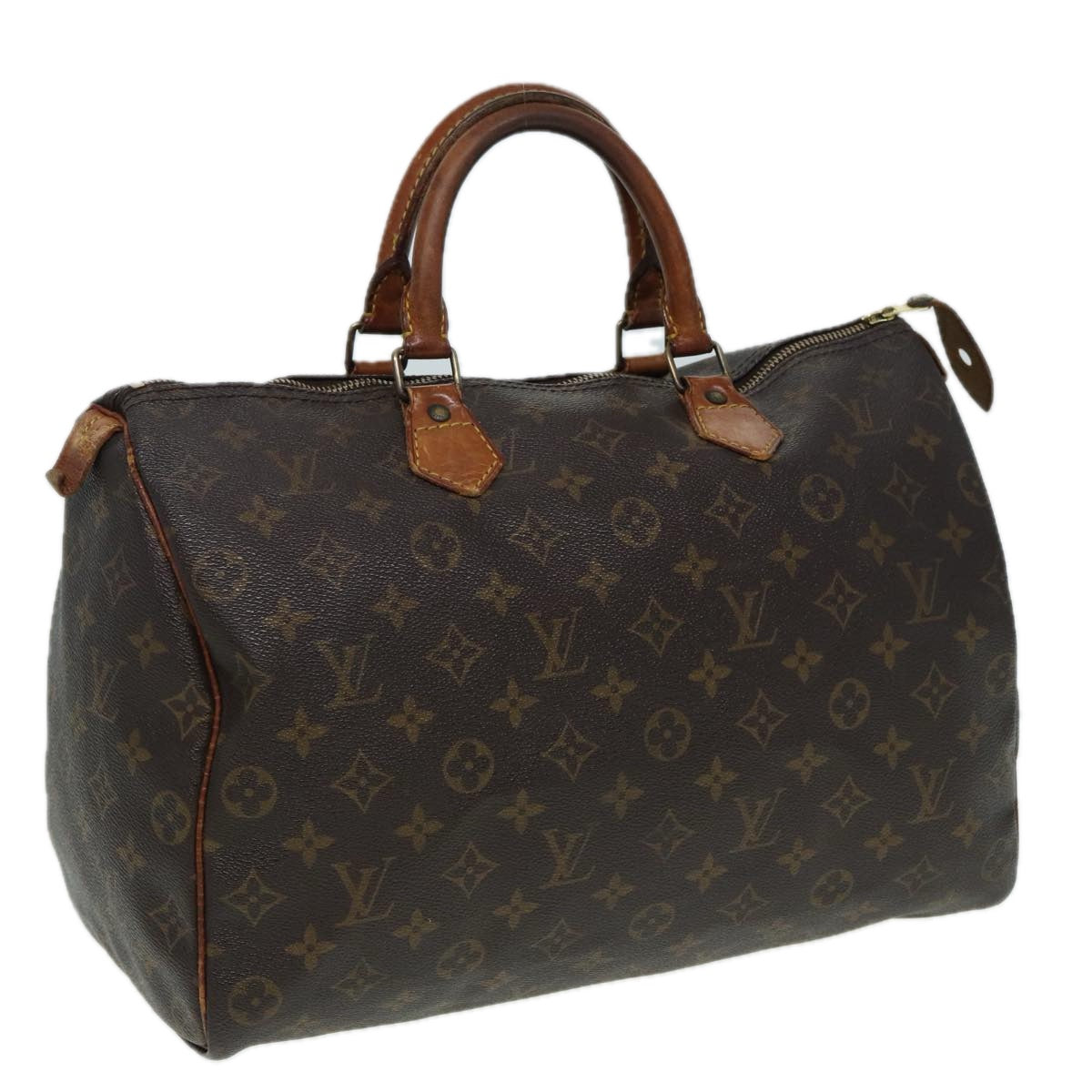 LOUIS VUITTON Monogram Hand Bag M41524 LV Auth 84193