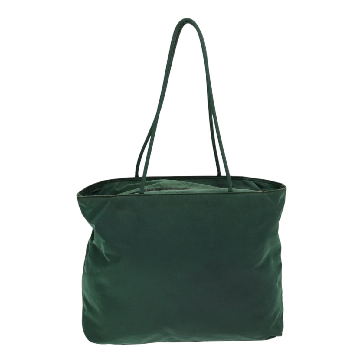 PRADA Tote Bag Nylon Khaki Auth