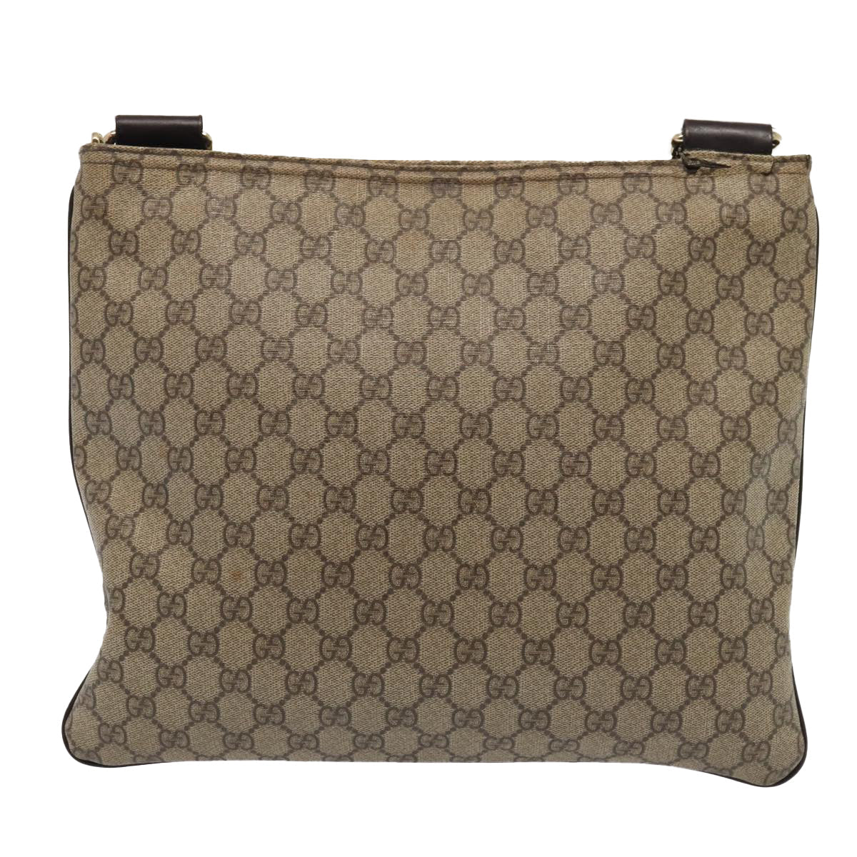 Gucci Leather Canvas Shoulder Bag