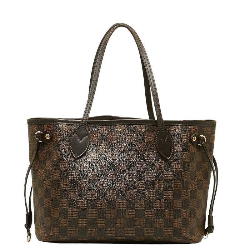 Louis Vuitton Damier Neverfull Tote Bag PVC/Leather Brown
