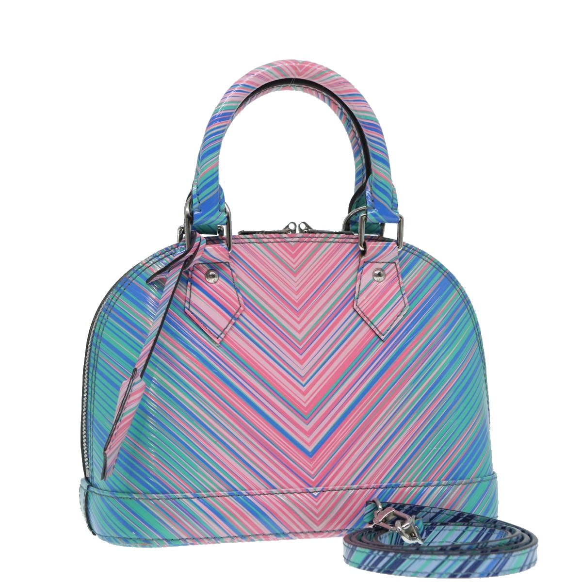 LOUIS VUITTON Epi Tropical Alma BB Hand Bag 2way Multicolor LV Auth