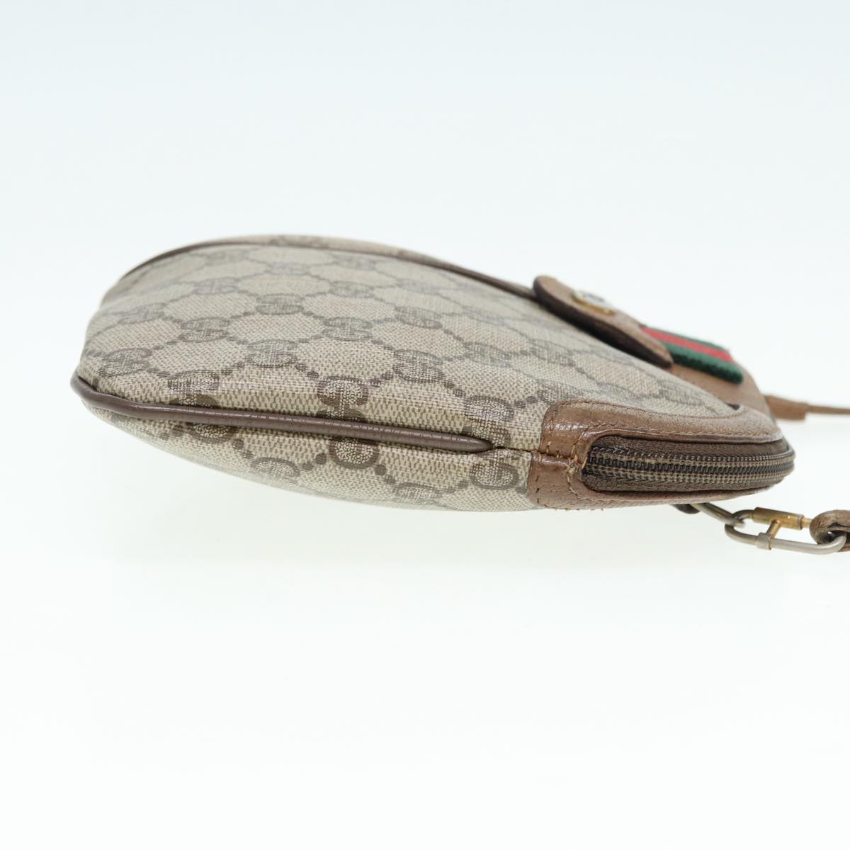 Gucci Leather Canvas Shoulder Bag