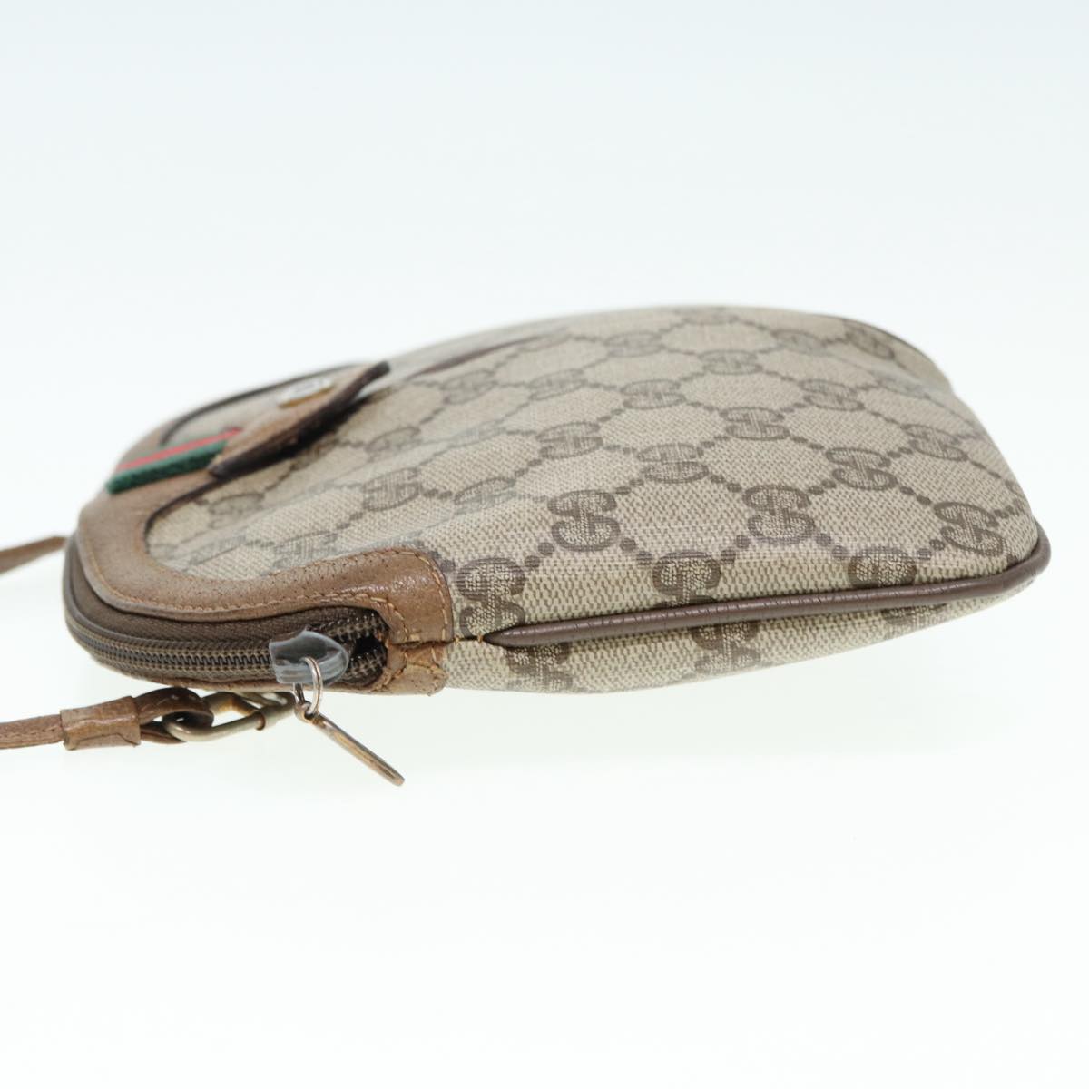 Gucci Leather Canvas Shoulder Bag