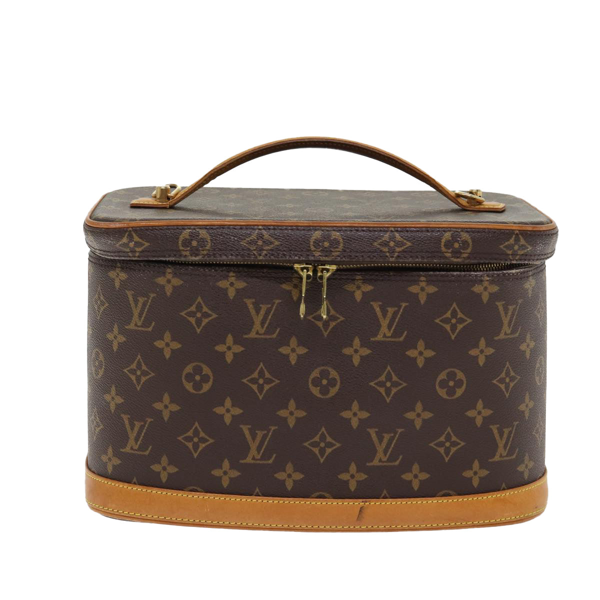 LOUIS VUITTON Monogram Nice Hand Bag LV Auth