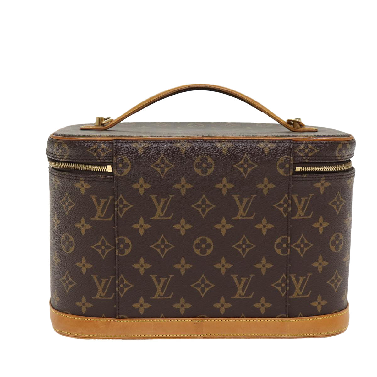 LOUIS VUITTON Monogram Nice Hand Bag LV Auth