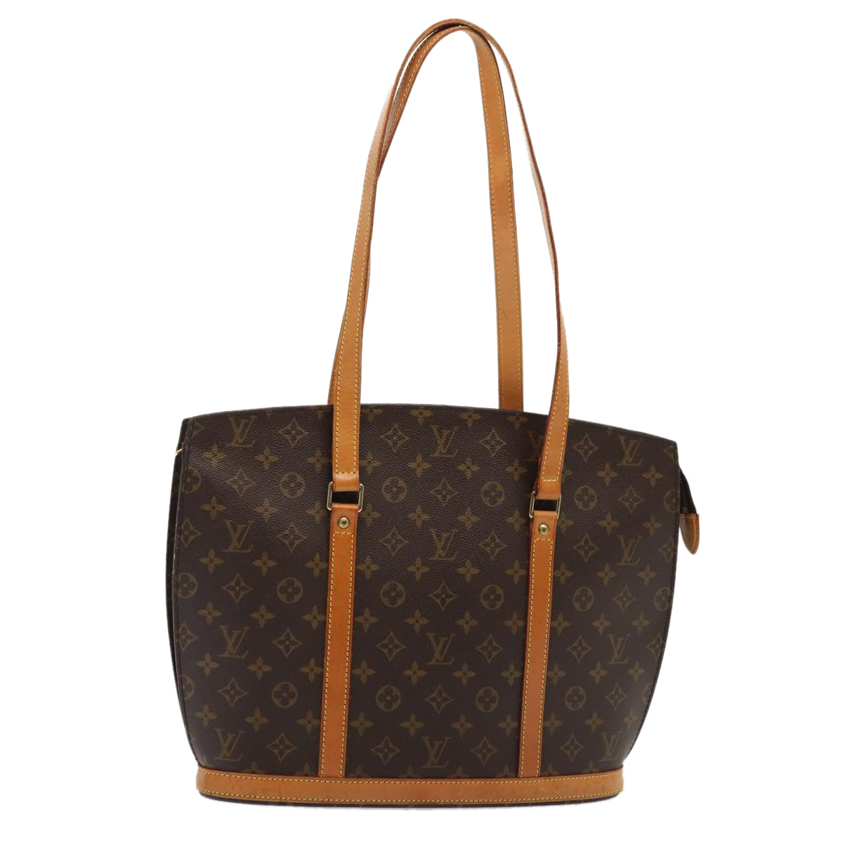 LOUIS VUITTON Monogram Babylone Tote Bag LV Auth