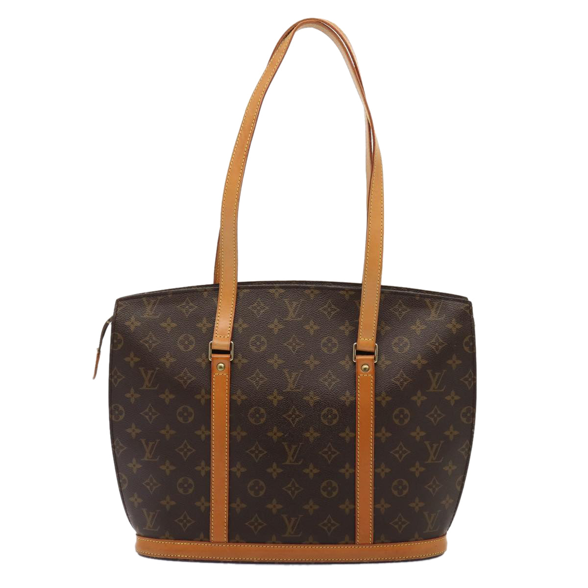 LOUIS VUITTON Monogram Babylone Tote Bag LV Auth