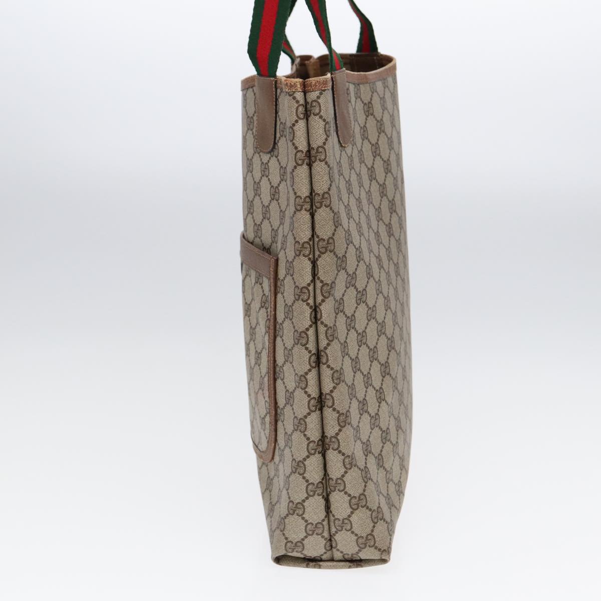 Gucci Leather Canvas Tote
