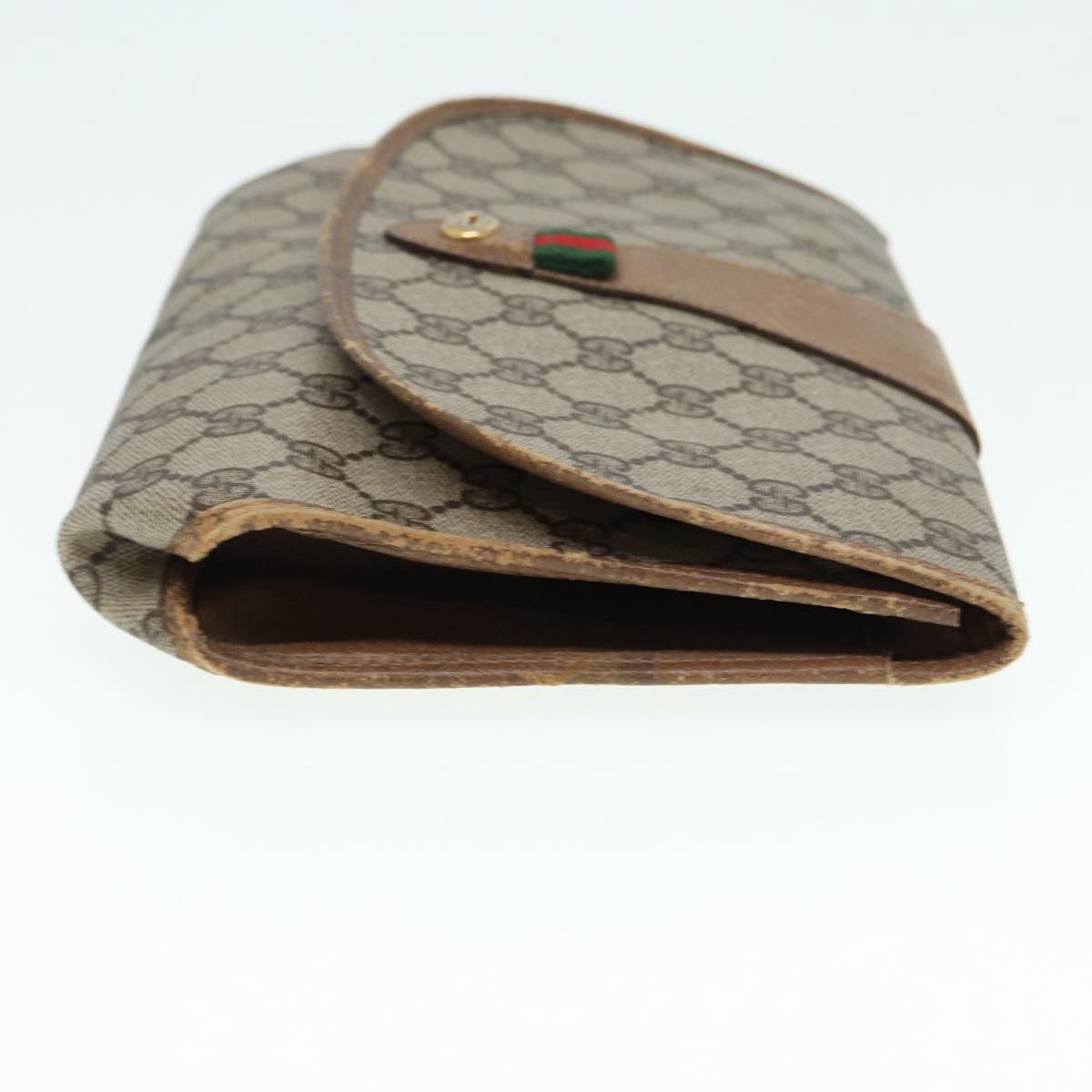 Gucci Leather Canvas Clutch