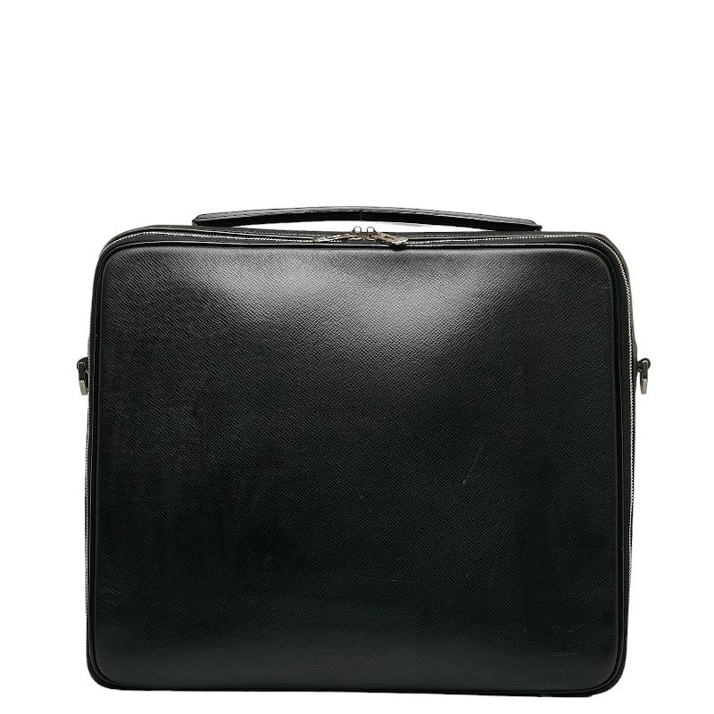 Louis Vuitton Tiga Port Oldinatour Odessa Business Bag Handbag 2WAY Oldwards Black Leather Men LOUIS VUITTON