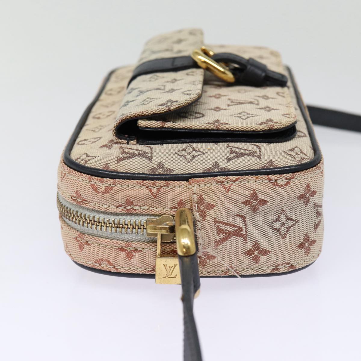 LOUIS VUITTON Monogram Mini Juliet MM Shoulder Bag Blue LV Auth