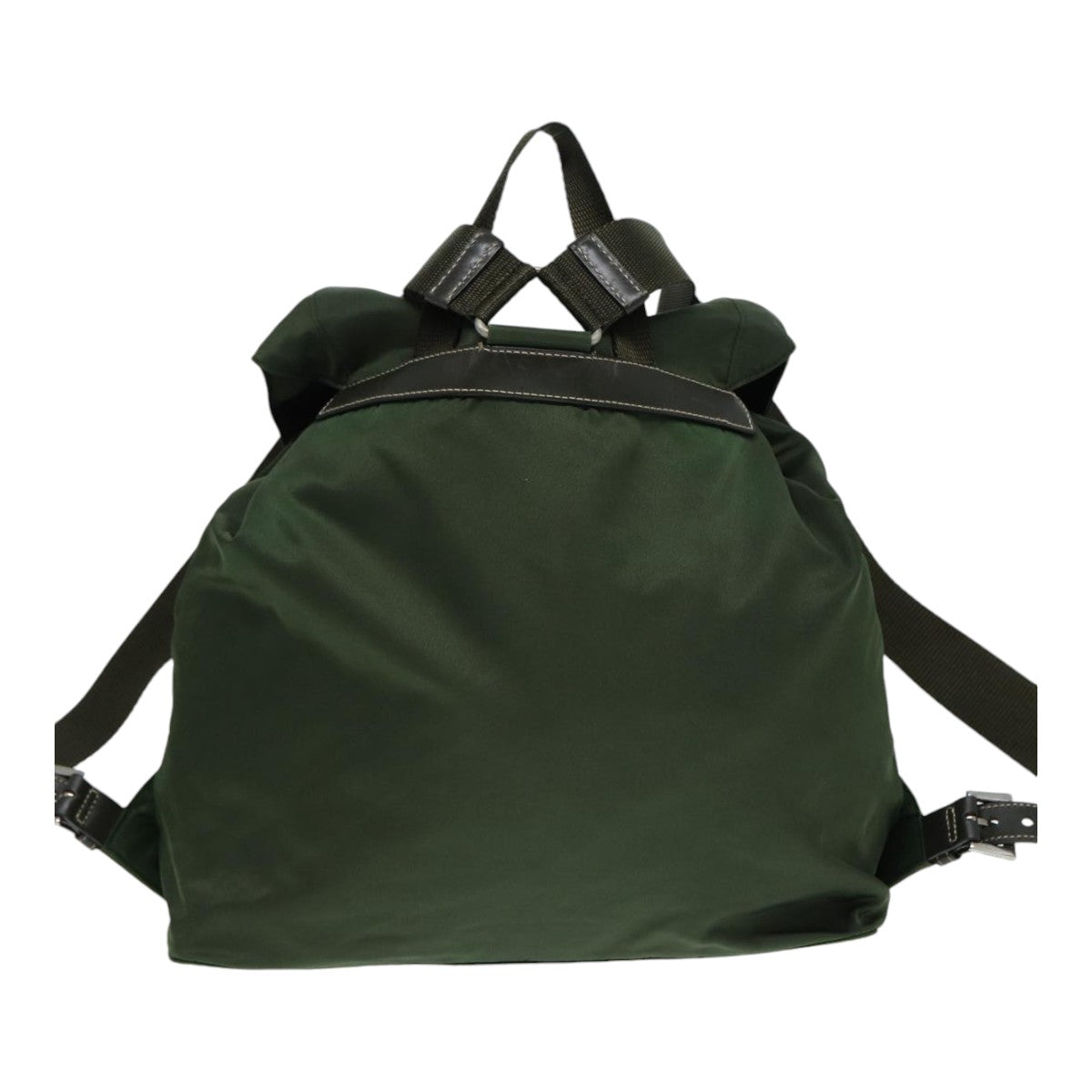 PRADA Backpack Nylon Khaki Auth