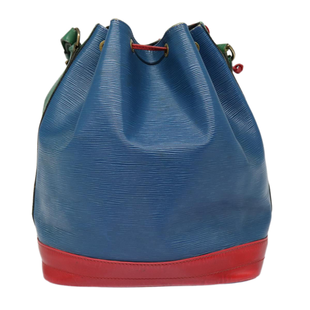 LOUIS VUITTON Epi Toriko Color Noe ShoulderBag Red Blue Green Auth