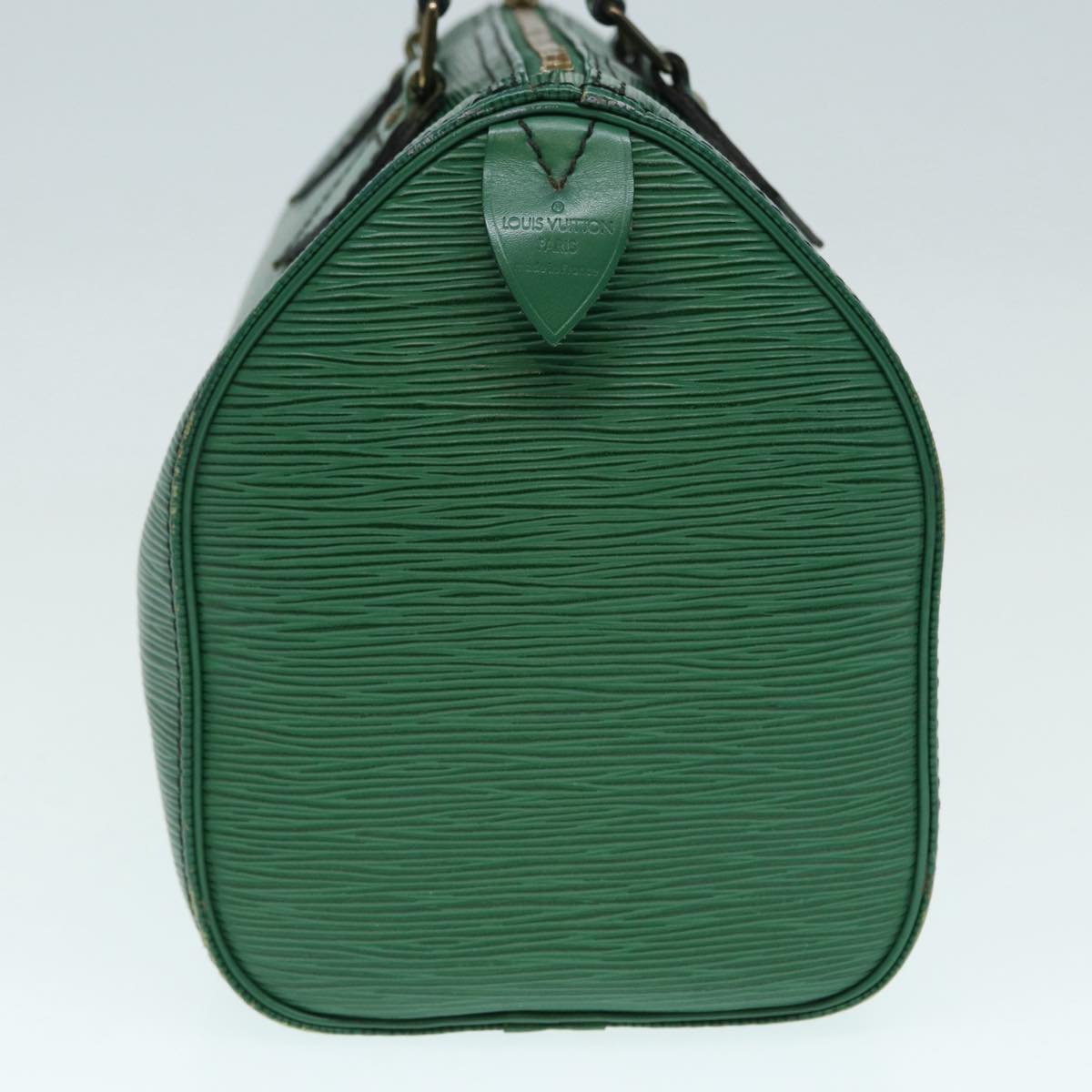 LOUIS VUITTON Epi Hand Bag Borneo Green LV Auth