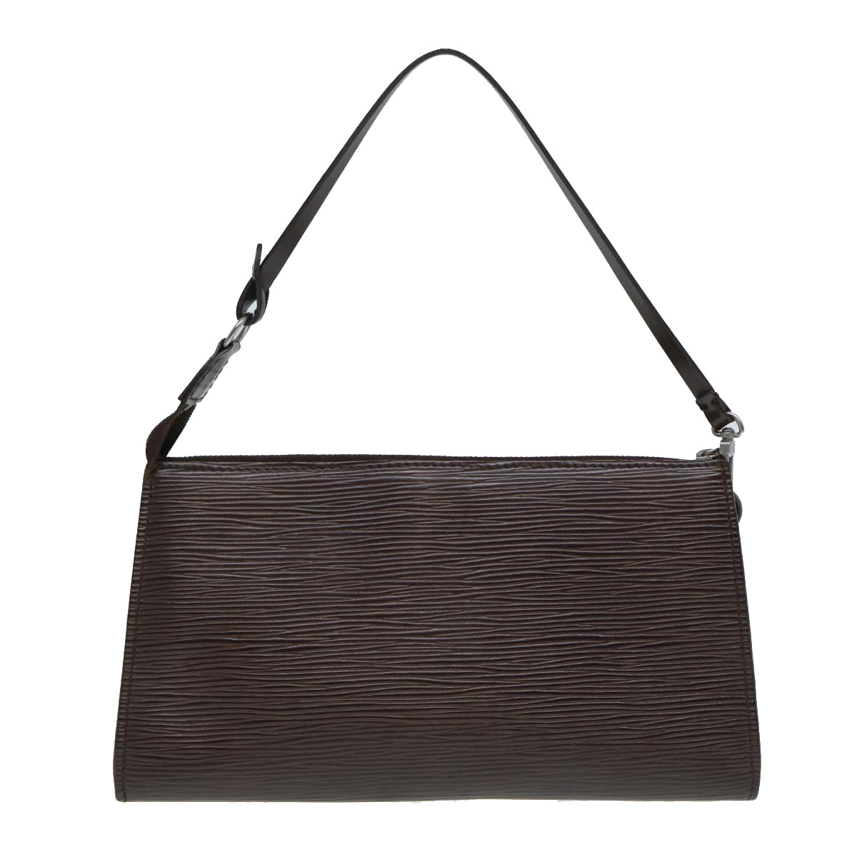 LOUIS VUITTON Epi Pochette Accessoires Pouch Mocha M5294D LV Auth Clutch