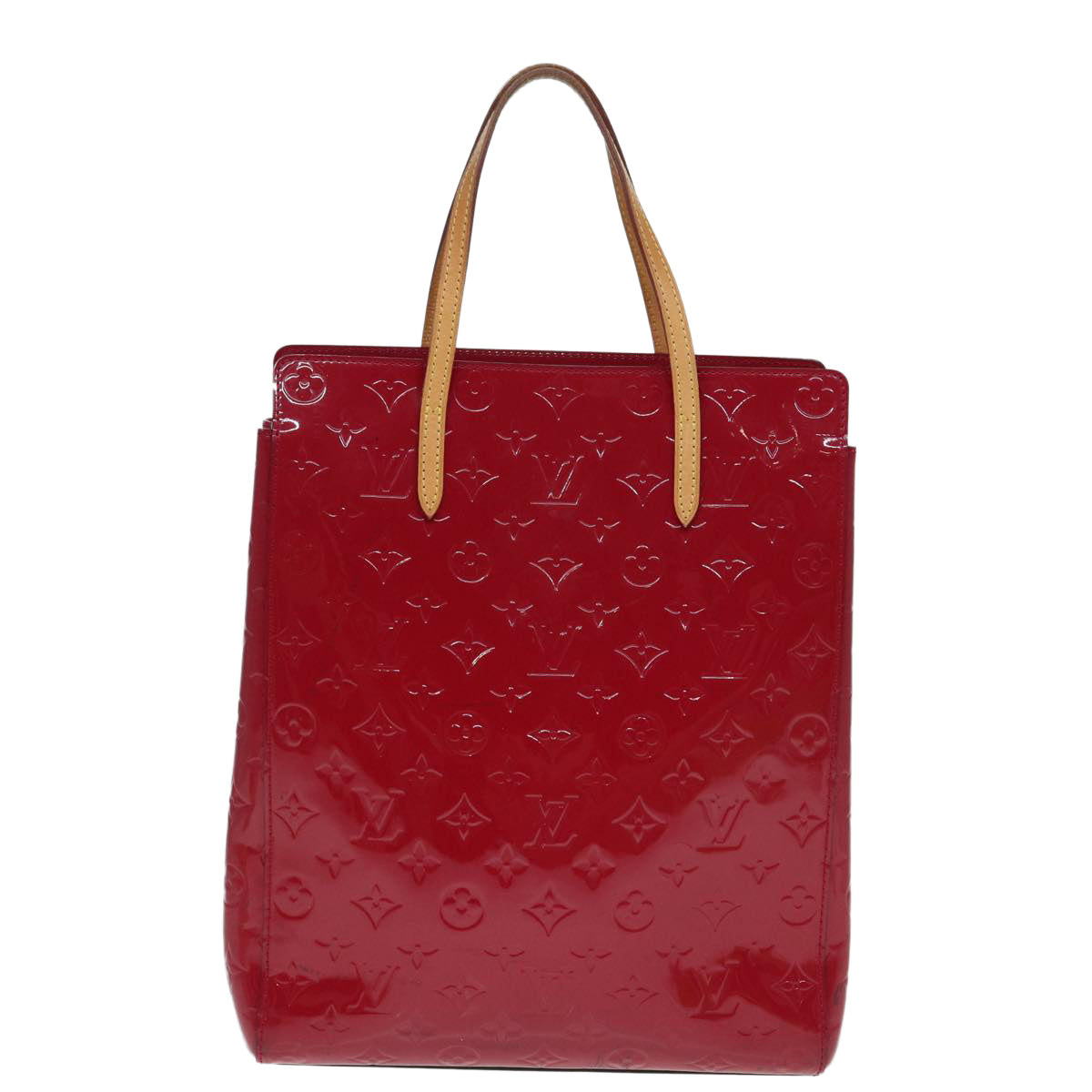 LOUIS VUITTON Monogram Vernis Catalina NS Bag Rose Andian LV Auth