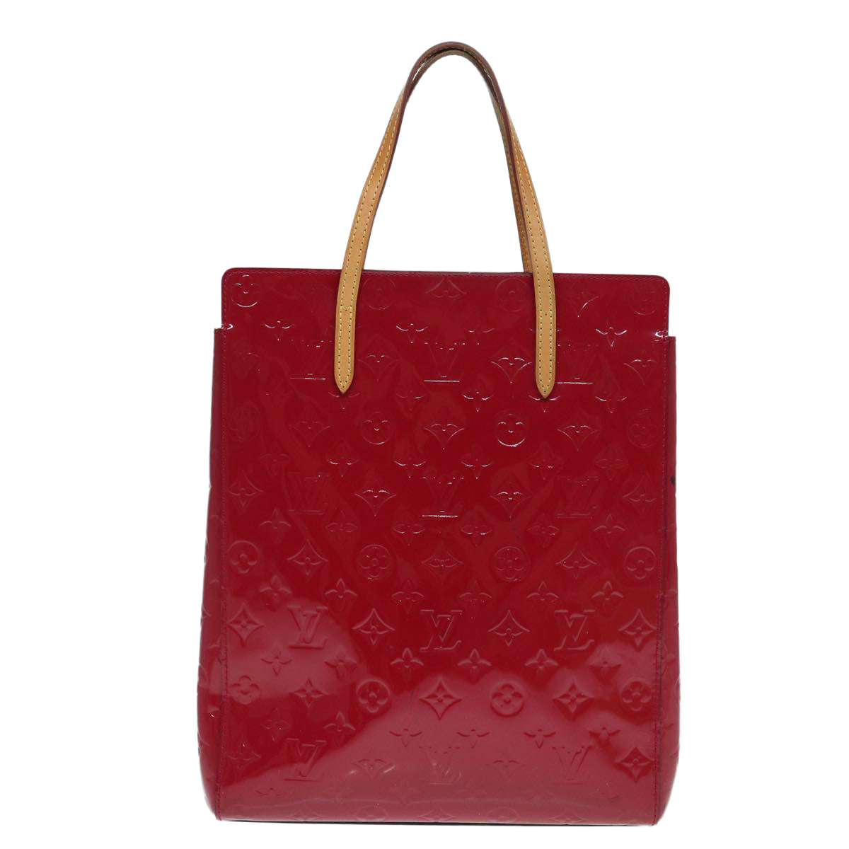 LOUIS VUITTON Monogram Vernis Catalina NS Bag Rose Andian LV Auth