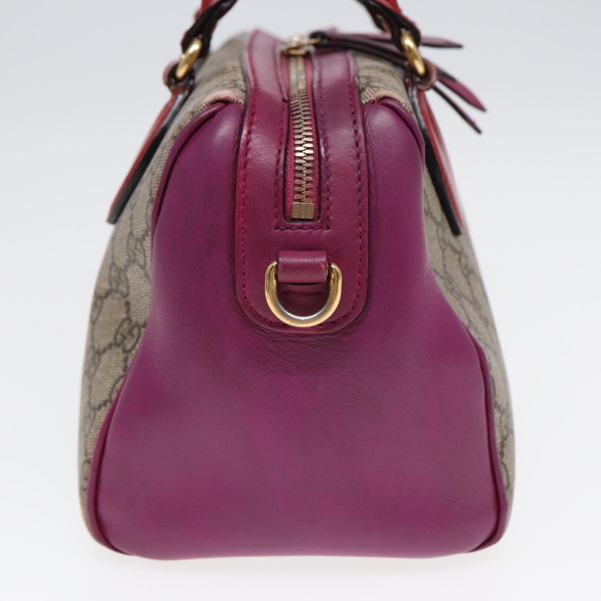 Gucci Leather Canvas Shoulder Bag