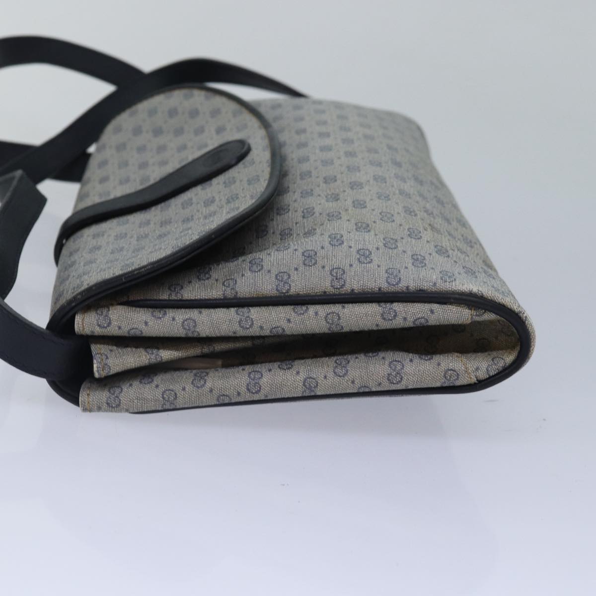 Gucci Leather Canvas Shoulder Bag