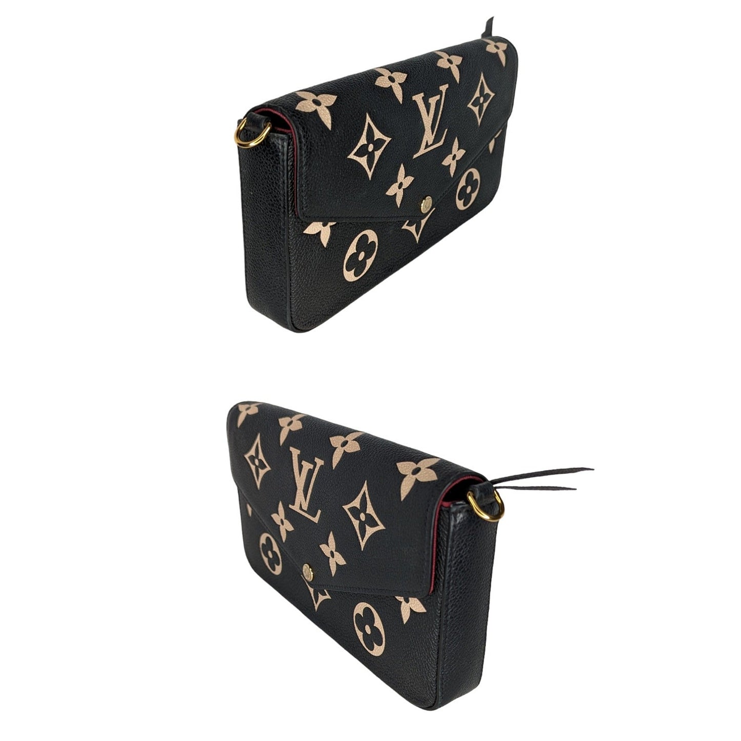 Louis Vuitton Empreinte Giant Monogram Félicie Pochette w/ Inserts Clutch