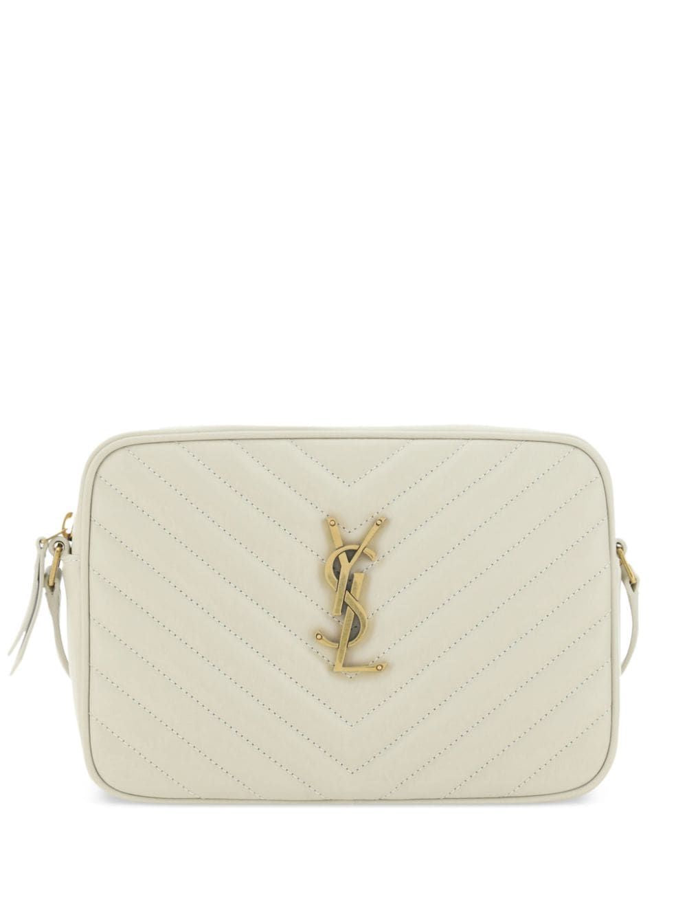 Luxury Saint Laurent Trending 2025 Women's Lou Camera Bag in Cremasoft |