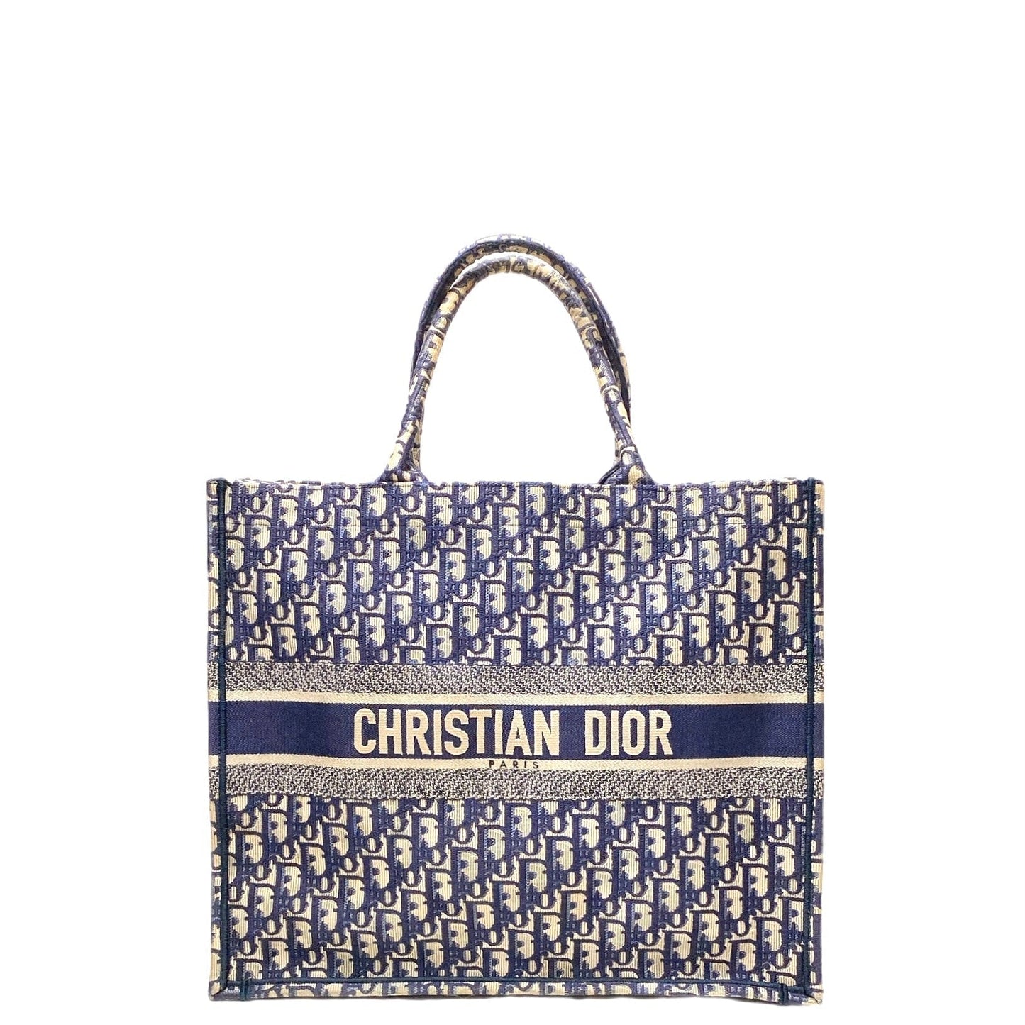 Dior Lou Book Tote Canvas Tote