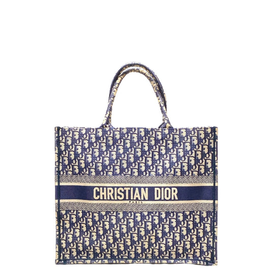 Dior Lou Book Tote Canvas Tote