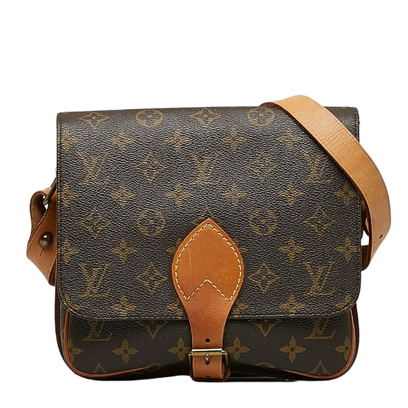 Louis Vuitton Monogram Shoulder Bag PVC/Leather Brown