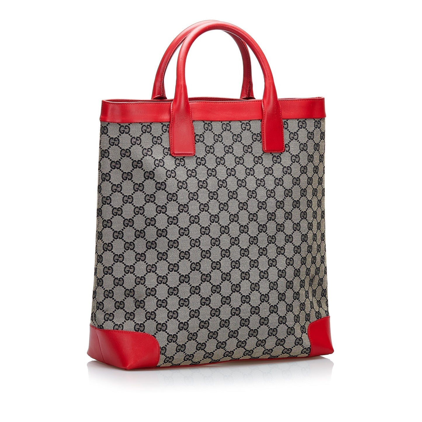 Gucci Leather Canvas Tote Style 39