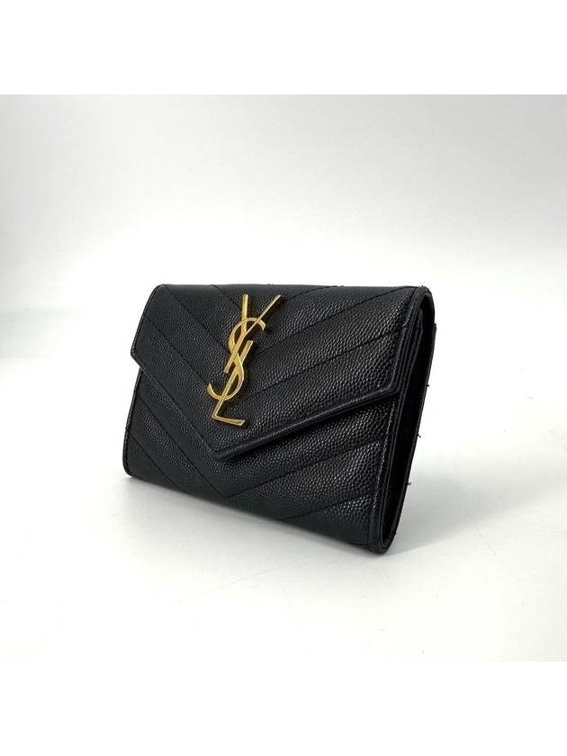 Luxury Saint Laurent Trending 2026 Envelope card wallet