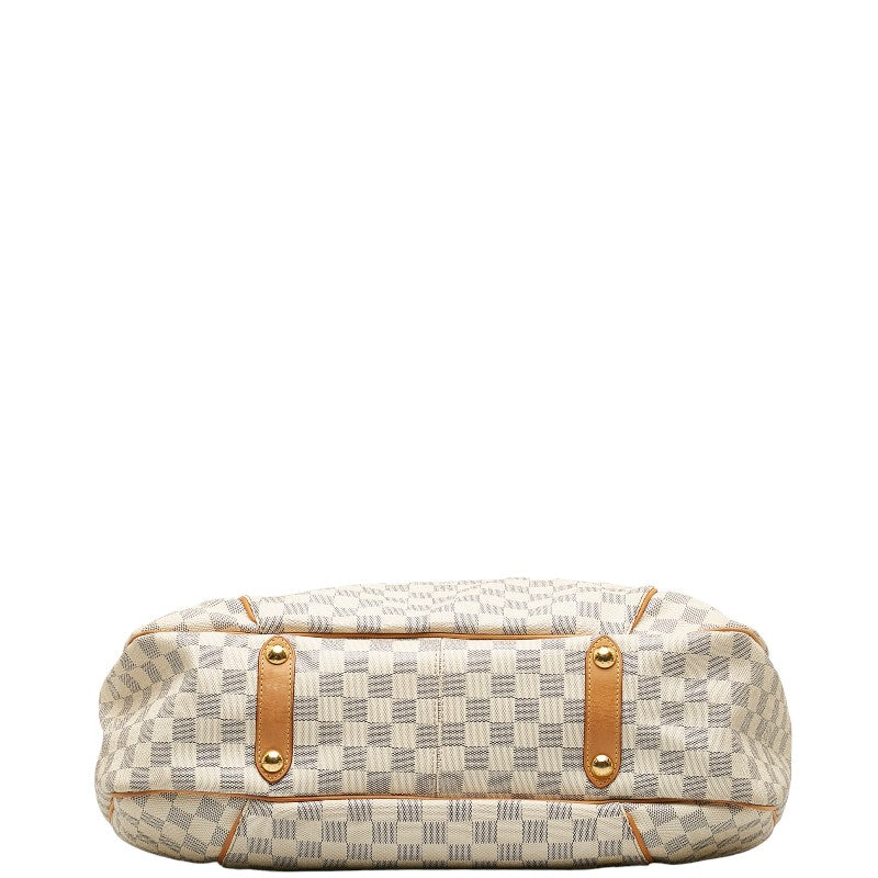 Louis Vuitton Louis Vuitton Damière Azur Handbag PVC/Laser White