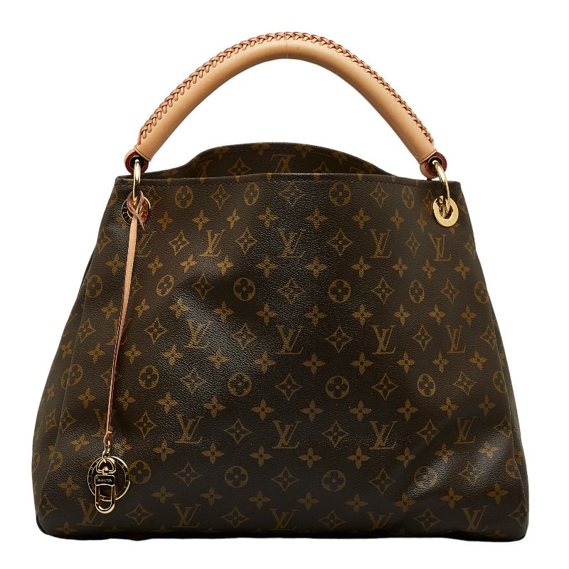 Louis Vuitton Monogram Artsy MM Bag Brown PVC Leather Louis Vuitton