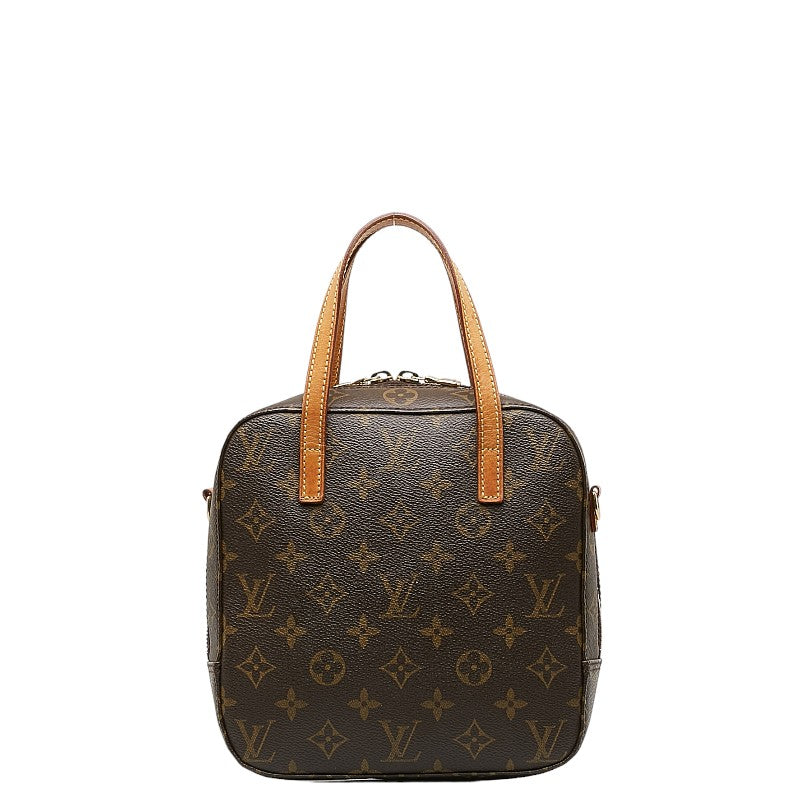 Louis Vuitton Monogram Handbag PVC/Leather Brown