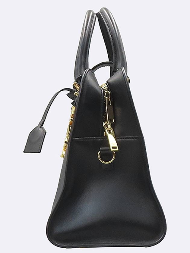 Luxury Saint Laurent Trending 2025 PARIS 472469 Black Leather Cabas Gold Logo Tote Bag Shoulder Strap