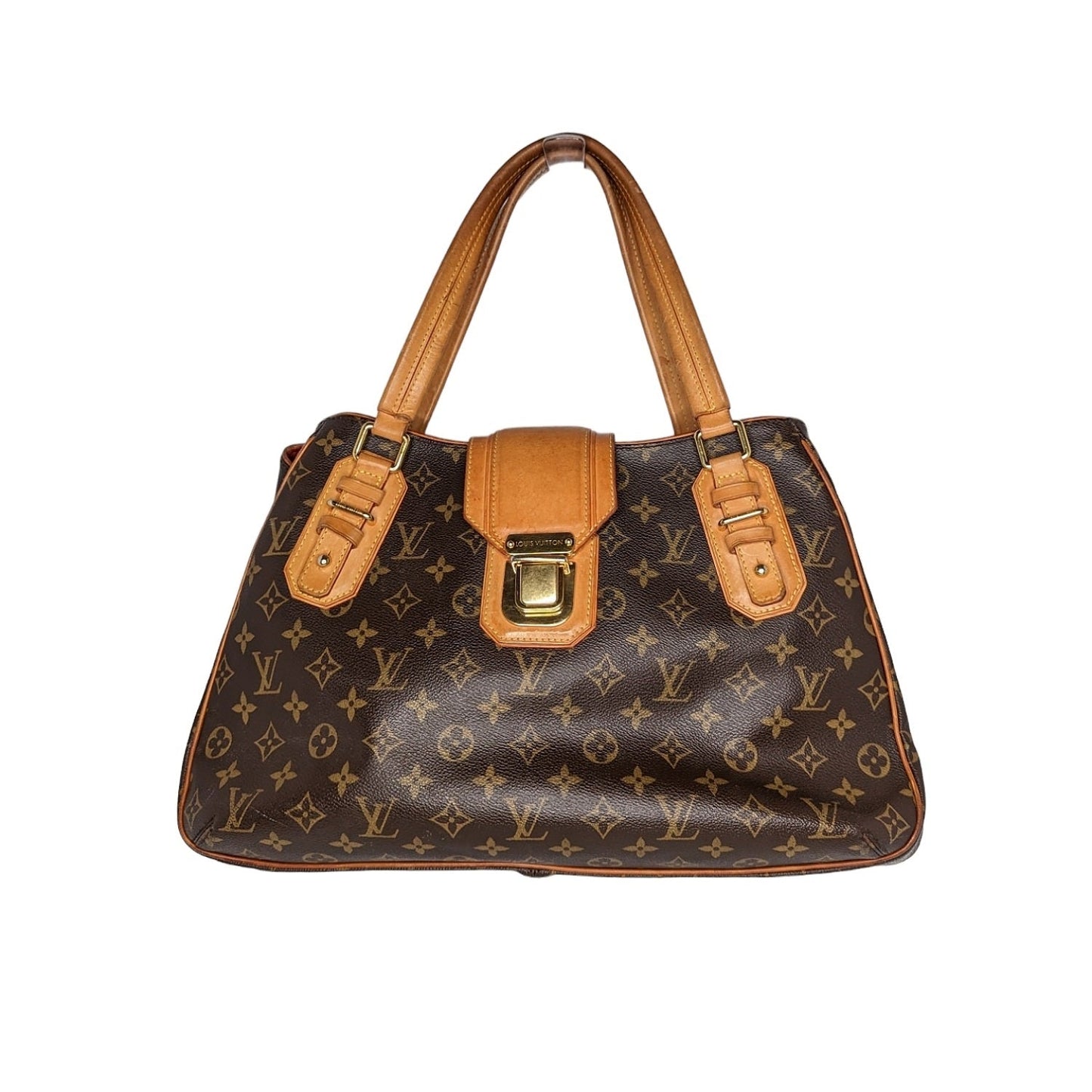 Louis Vuitton Monogram Canvas Griet Satchel Handbag