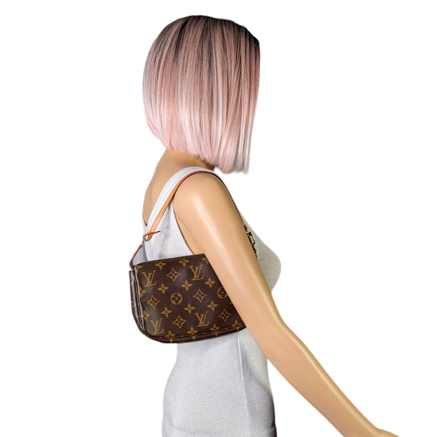 Louis Vuitton Monogram Canvas Pochette Accessories Clutch