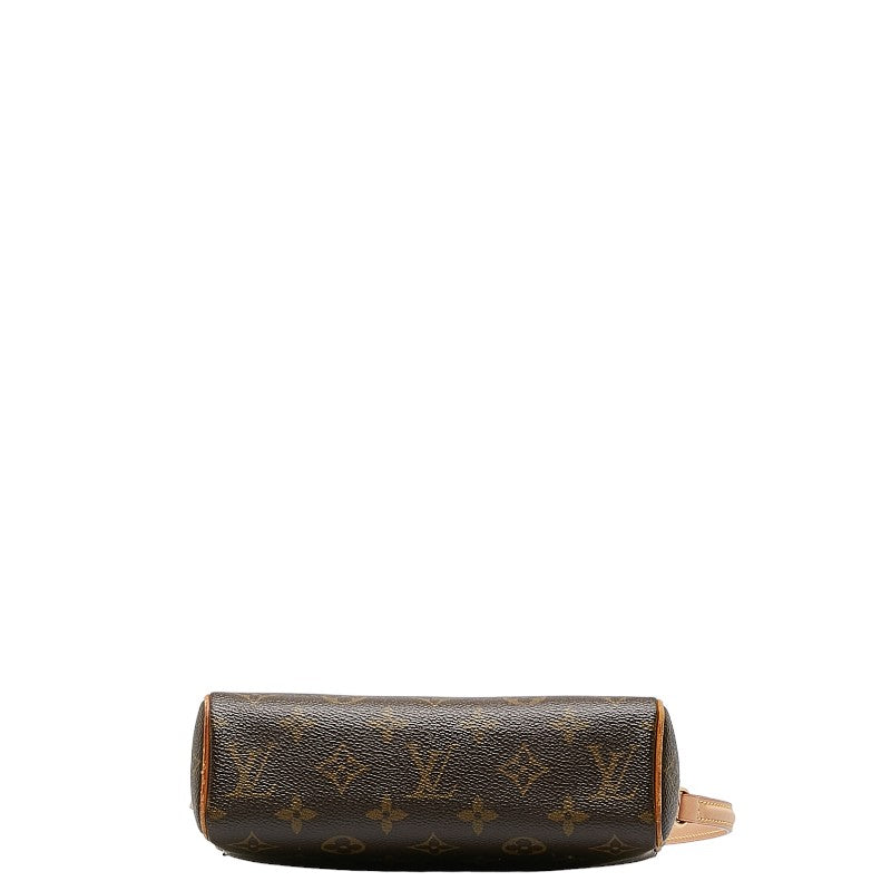 Louis Vuitton Brown PVC Leather Louis Vuitton Leather Handbag Louis Vuitton