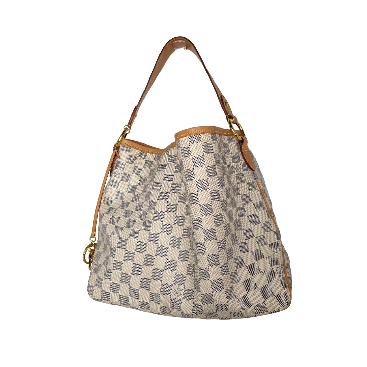 Louis Vuitton Damier Azur Delightful Hobo PM Shoulder Bag
