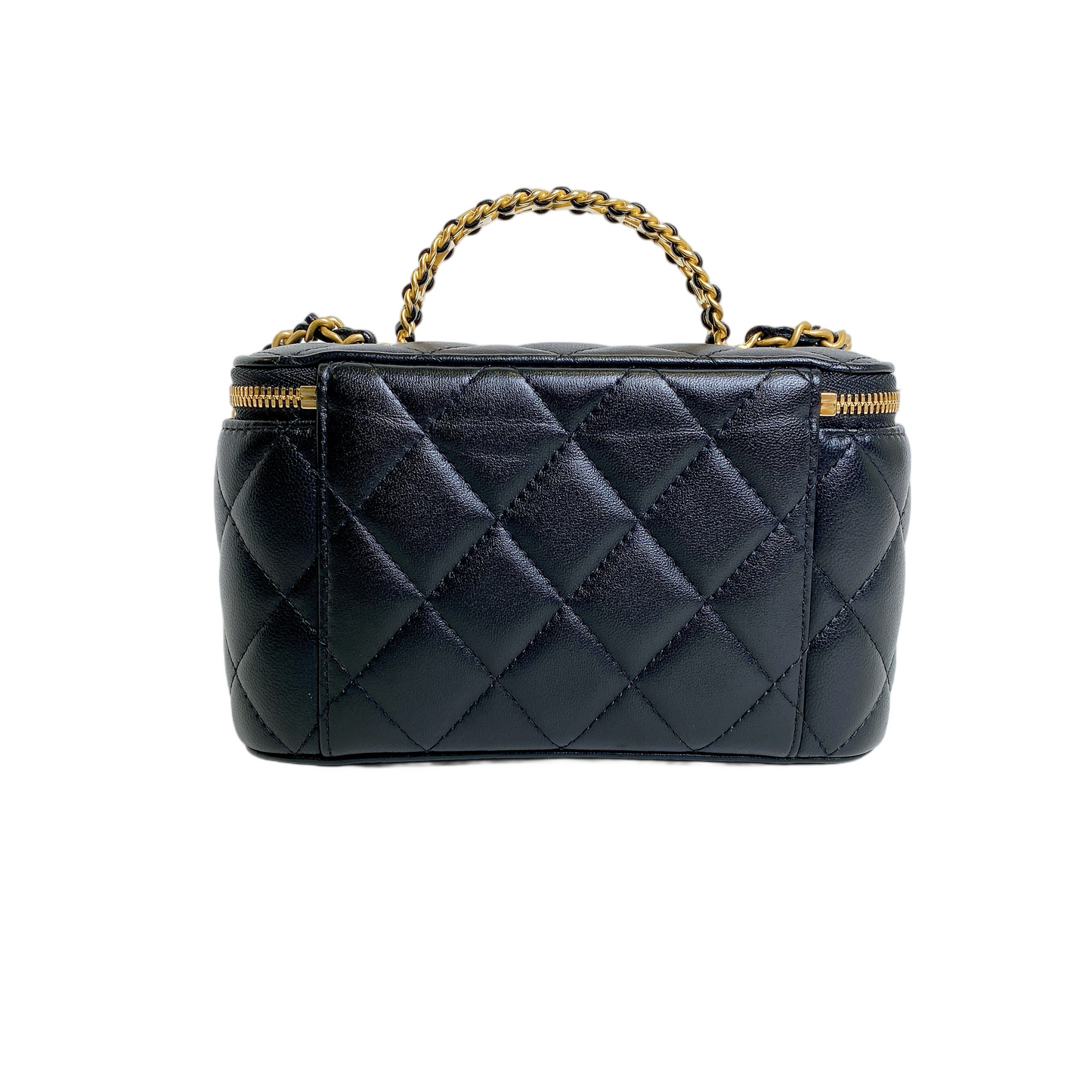 CHANEL VANITY WITH CHAIN TOP HANDLE Handbag
