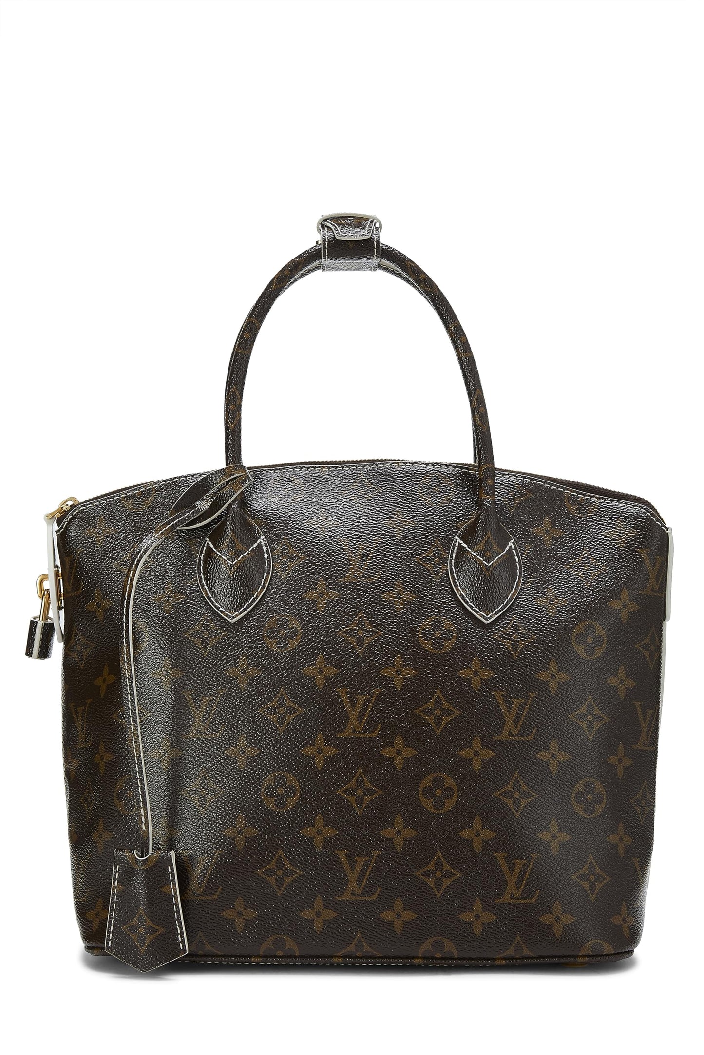 Louis Vuitton, Monogram Canvas Fetish Lockit, Brown