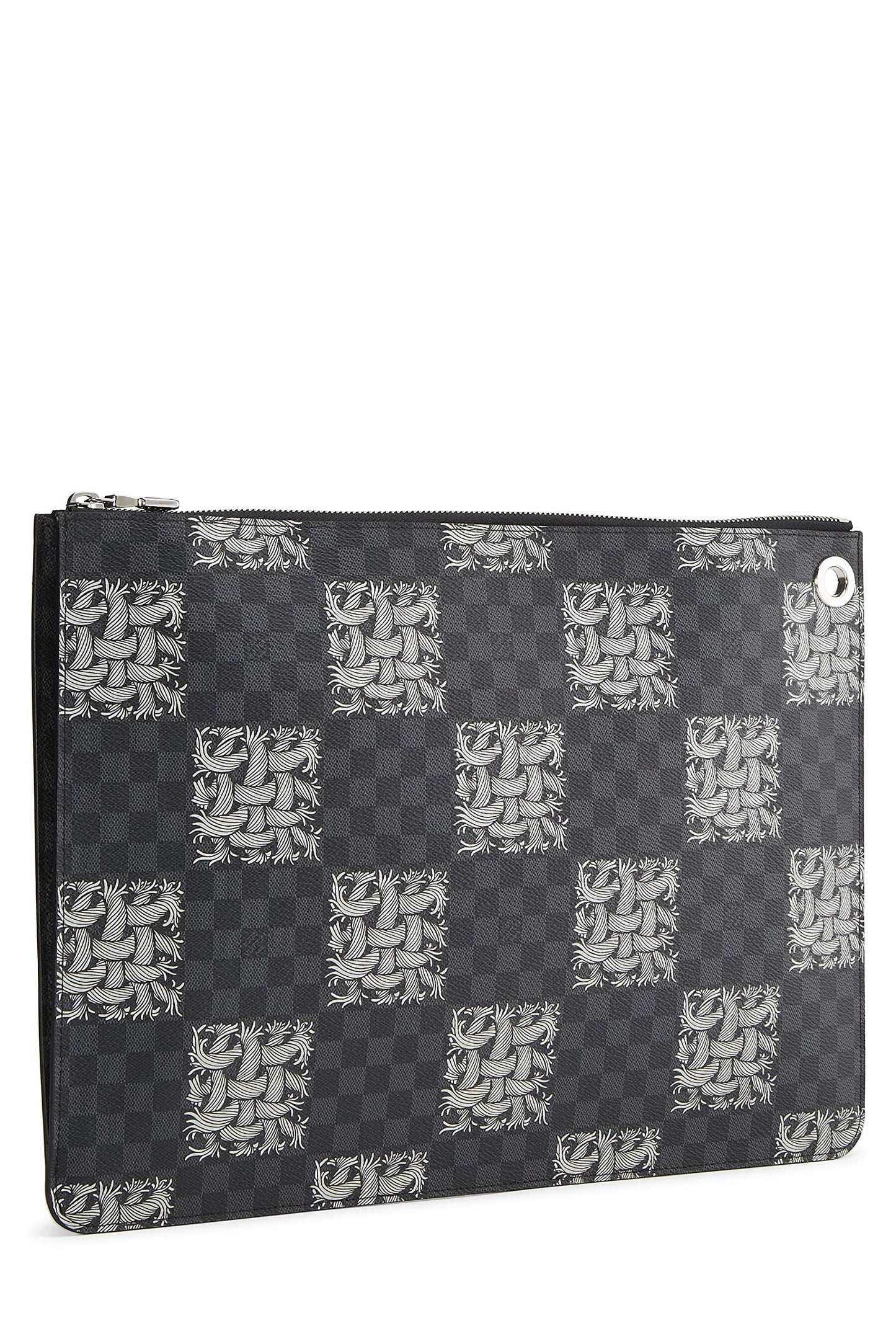 Louis Vuitton, Christopher Nemeth x Louis Vuitton Damier Graphite Pochette Jour GM, Black