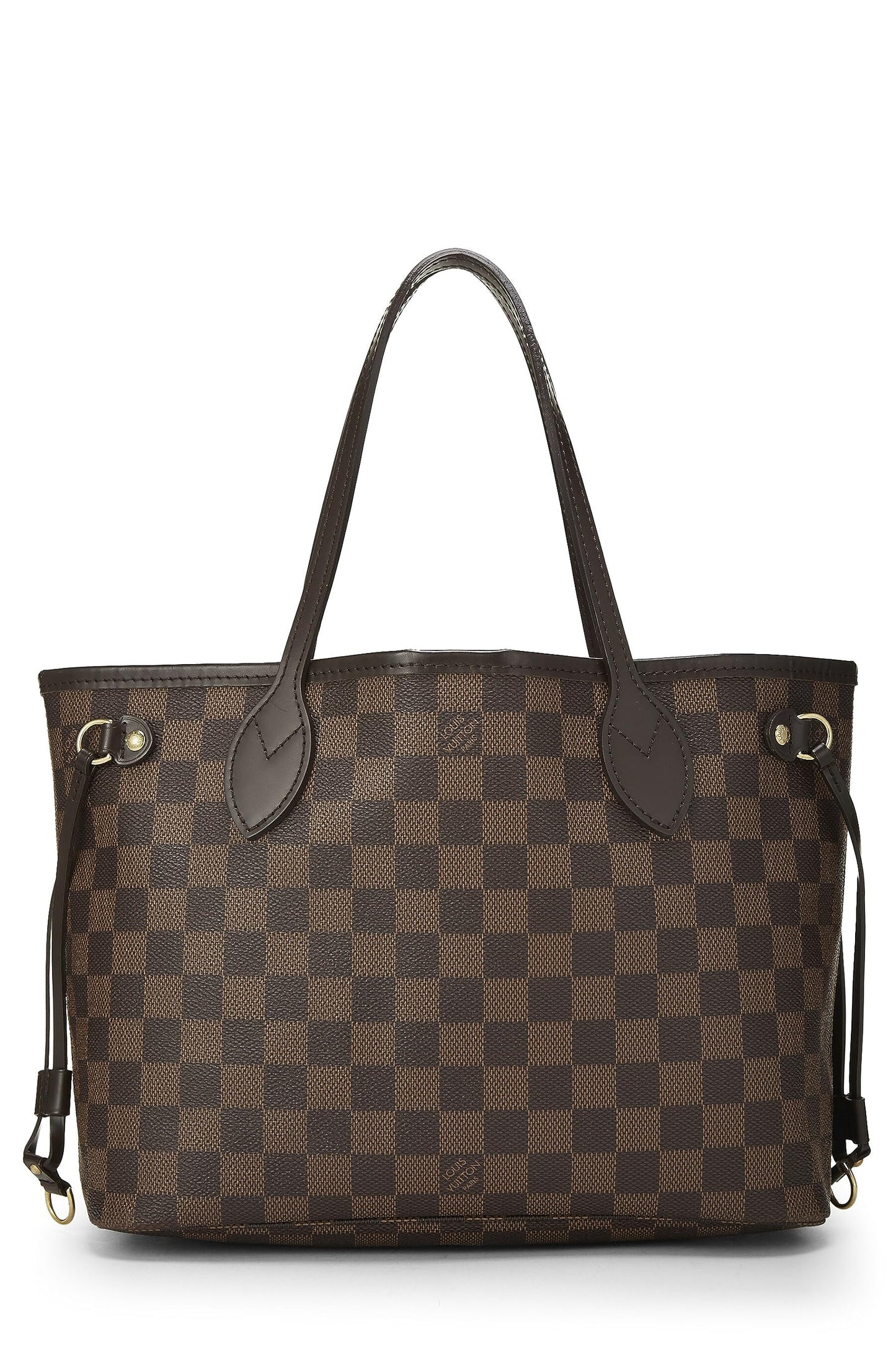 Louis Vuitton, Damier Ebene Neverfull PM, Brown