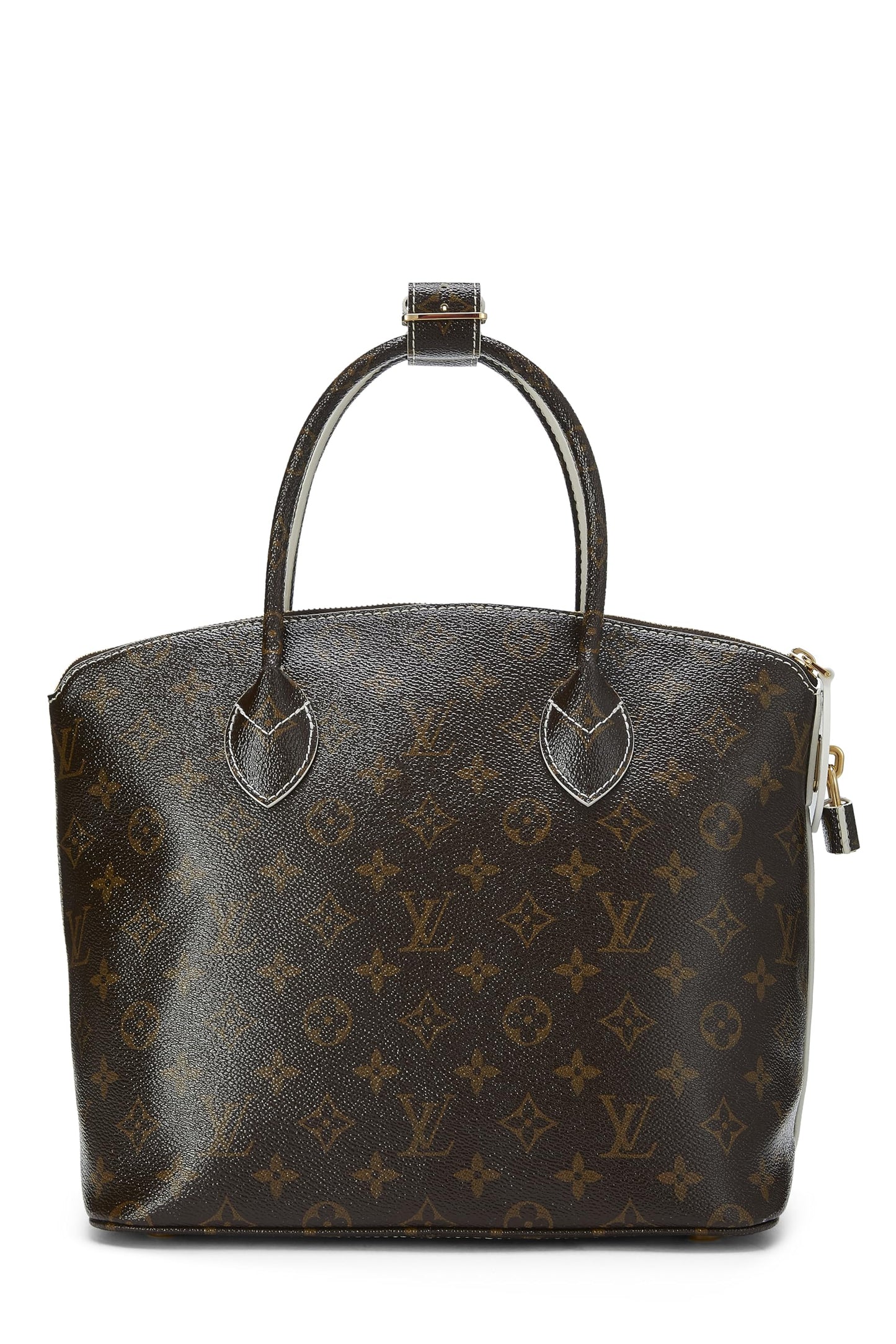 Louis Vuitton, Monogram Canvas Fetish Lockit, Brown