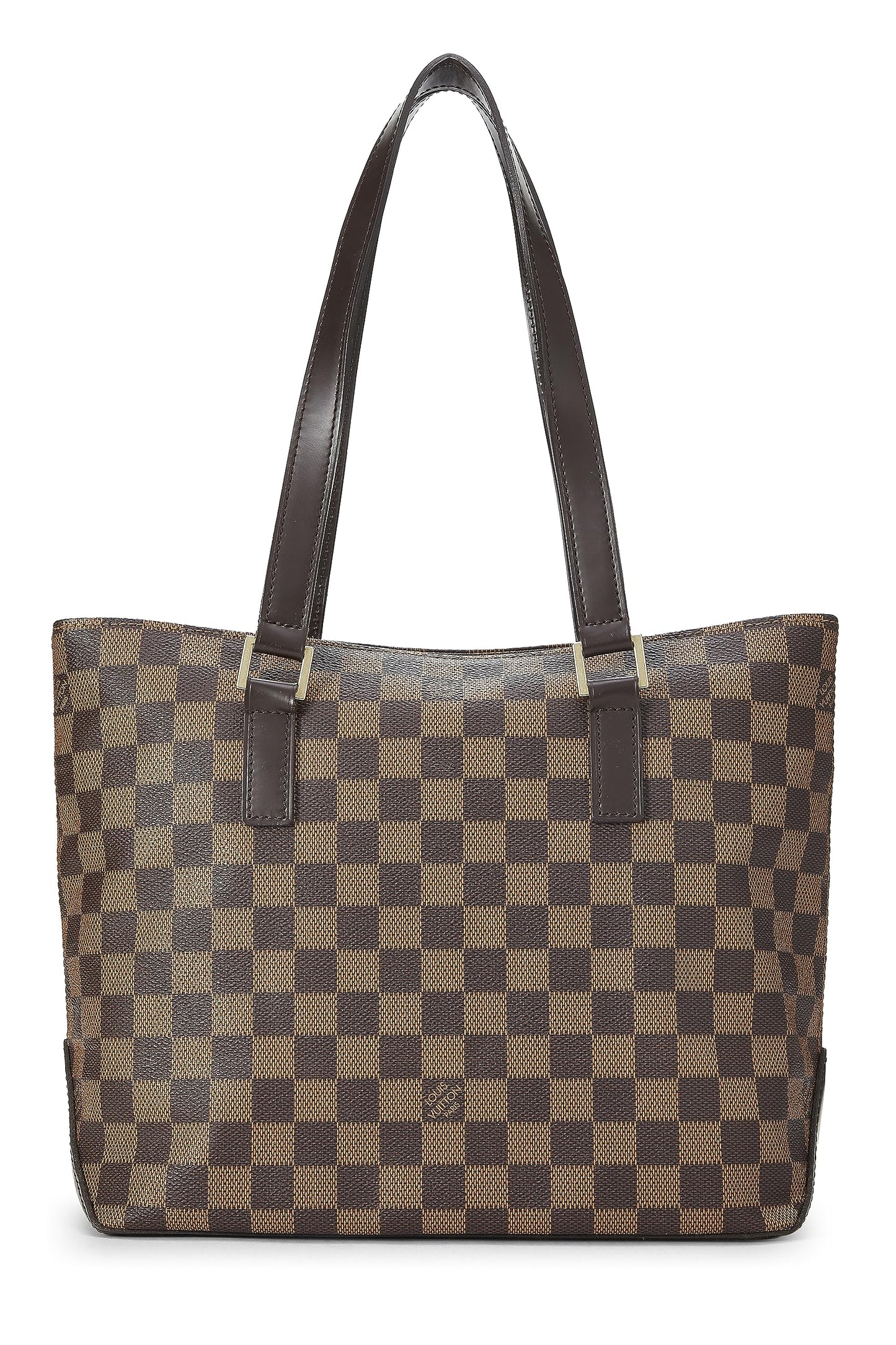 Louis Vuitton, Damier Ebene Cabas Piano, Brown