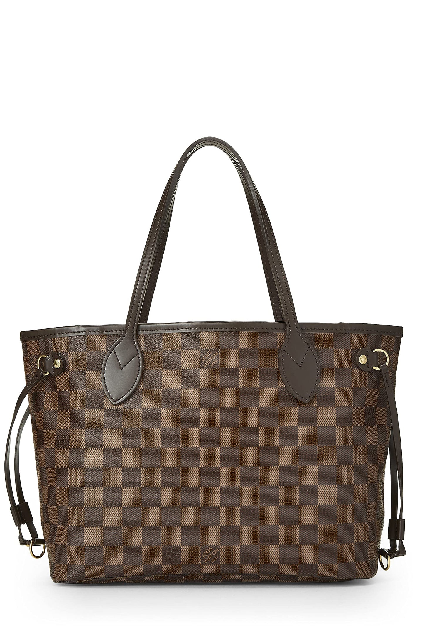 Louis Vuitton, Damier Ebene Neverfull PM, Brown