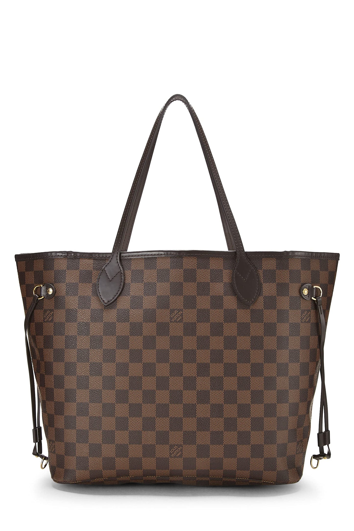 Louis Vuitton, Damier Ebene Neverfull MM NM, Brown