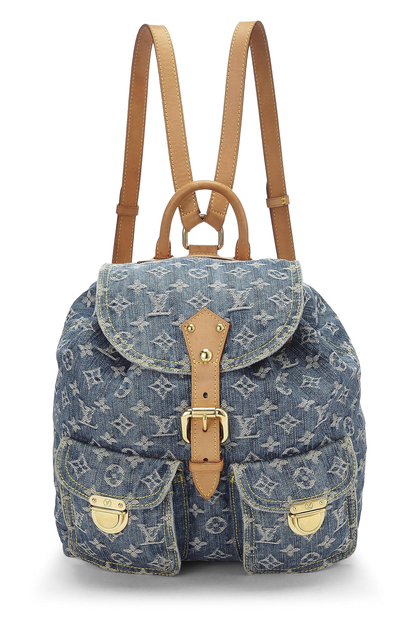 Louis Vuitton, Blue Monogram Sac a Dos GM, Blue