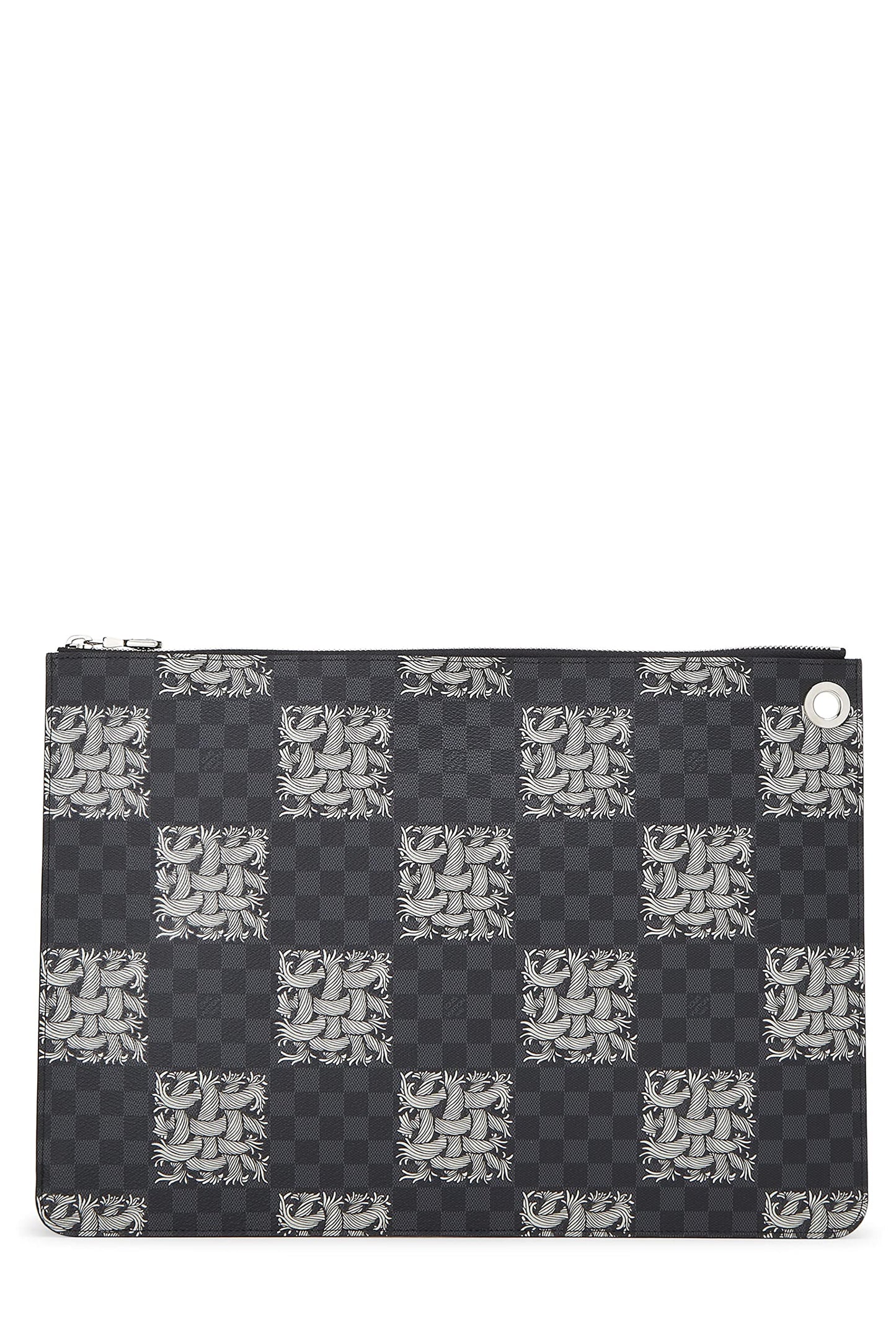 Louis Vuitton, Christopher Nemeth x Louis Vuitton Damier Graphite Pochette Jour GM, Black